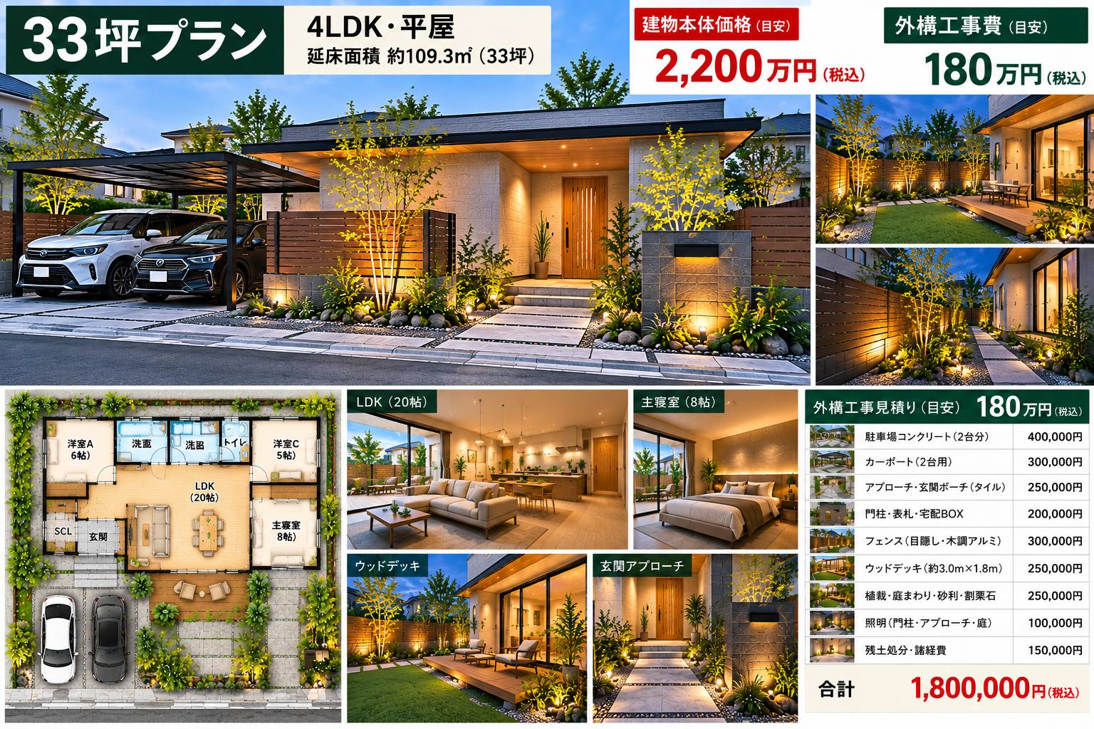 住友林業・積水ハウス・一条工務店・アイ工務店をご検討中の方へ