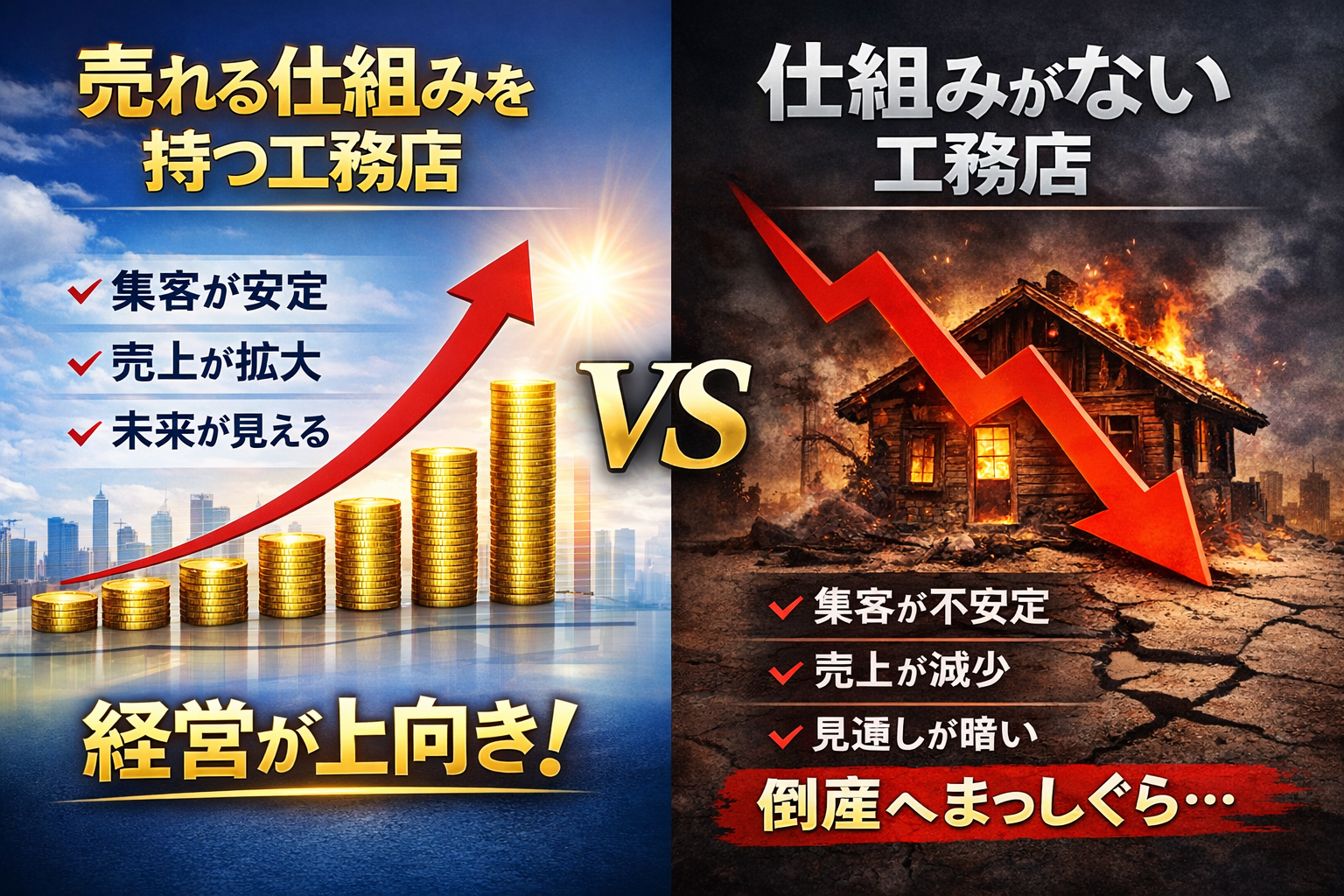 地域工務店限定　売上・集客10倍100倍！年間10棟～100棟受注を実現する
