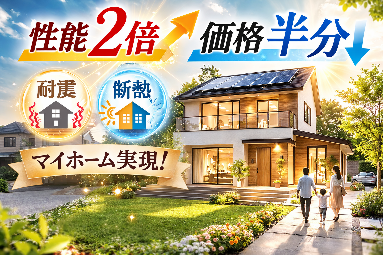 「大手基準の性能」は、半分の価格で手に入る。絶対に後悔したくないあなたへ